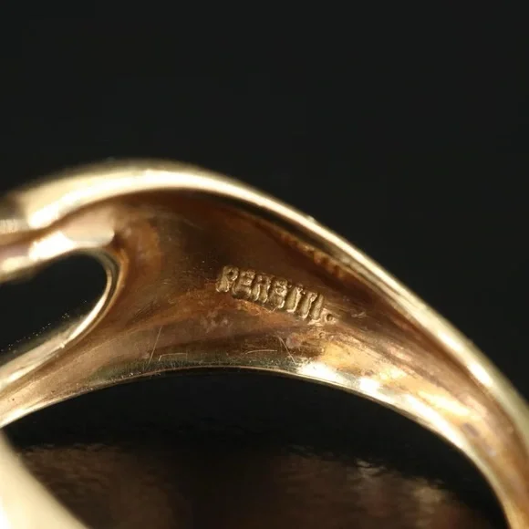 Tiffany & Co Elsa Peretti Gold Heart Ring - Picture 6 of 6